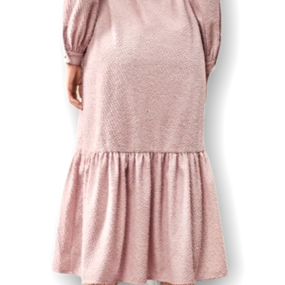 ✌🏼 #2487 Self Belted Flip Hem Button Front Dress - Picture 11 of 16